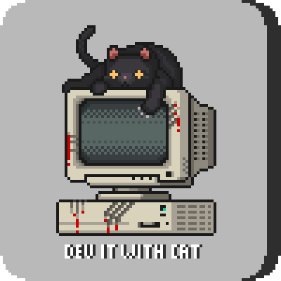 Devcat Logo Dev It With Cat Studio